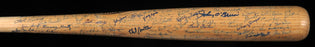The Finest Pittsburgh Pirates HOF & Greats Signed Bat 114 Signatures!!  JSA COA