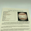 Beautiful Willie Mays Signed Autographed National League Baseball JSA COA