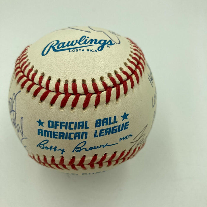Aliza Kashi Mike Burstyn Jack Eagle Jon Zimmerman The 4 Aces Signed MLB Baseball