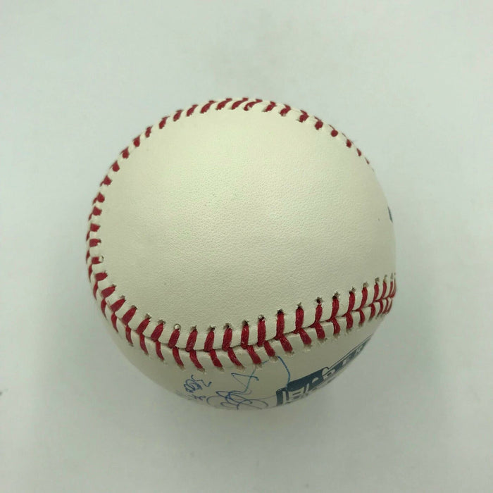 Beautiful Derek Jeter 3,000th Hit 7-9-11 Signed Inscribed Baseball Steiner COA