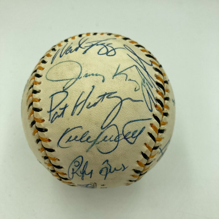 1994 All Star Game Signed Baseball Kirby Puckett Cal Ripken Randy Johnson JSA