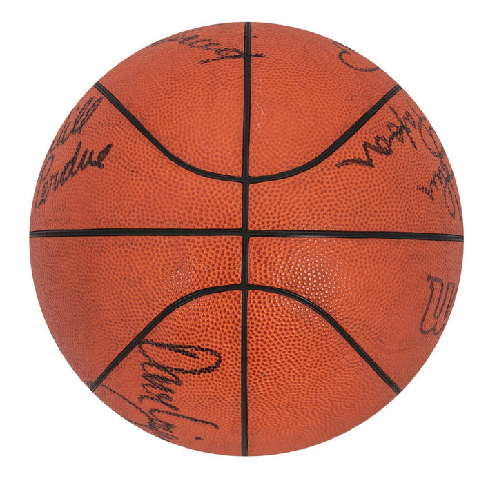 Michael Jordan 1988-89 Chicago Bulls Team Signed Auto Basketball Beckett COA