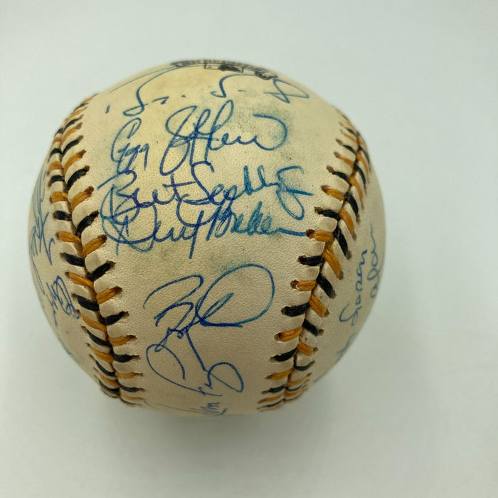1994 All Star Game National League Team Signed Baseball Barry Bonds PSA DNA COA