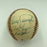 1984 Team USA Olympics Gold Team Signed Baseball Mark Mcgwire Barry Larkin JSA