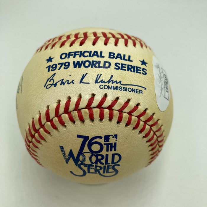 Willie Stargell "MVP" Signed 1979 World Series Baseball JSA COA