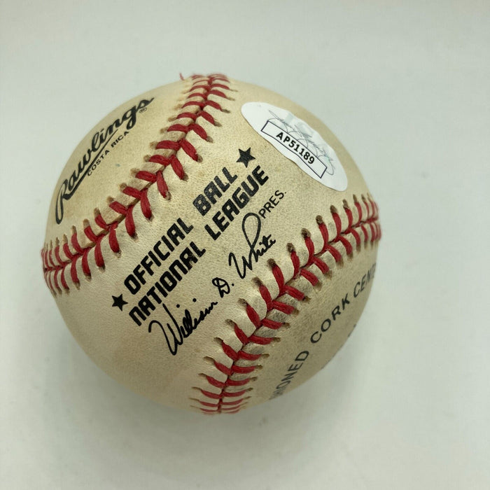 Smokey Robinson Signed Official National League Baseball Celebrity Auto JSA COA