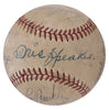 The Finest 3,000 Hit Club Signed Baseball Roberto Clemente Tris Speaker PSA DNA