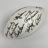 Super Bowl MVP Signed Football 21 Sigs Bart Starr Joe Montana Jerry Rice PSA DNA