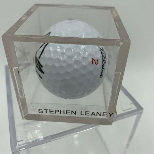 Stephen Leaney Signed Autographed Golf Ball PGA With JSA COA