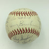 Rare 1963 Baltimore Orioles Team Signed American League Baseball PSA DNA COA