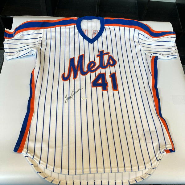 Tom Seaver Signed Authentic Game Issued 1990 New York Mets Jersey Auto JSA COA