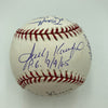 Sandy Koufax Randy Johnson Perfect Game Pitchers Signed Baseball 11 Sigs JSA COA