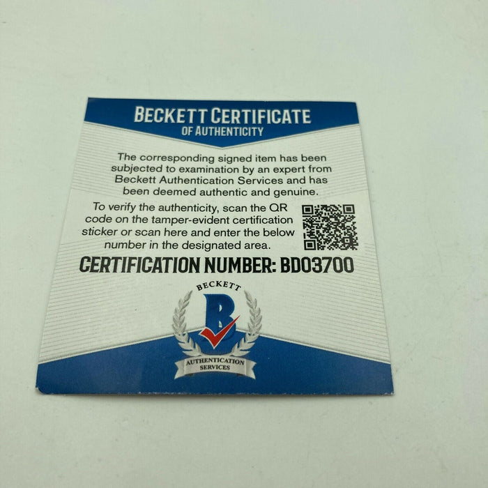 Pete Rose #14 Retired 6-26-2016 Signed Inscribed Baseball Beckett COA