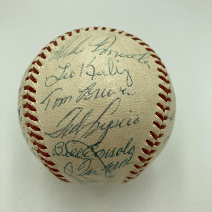 Ted Williams 1958 Boston Red Sox Team Signed Official American League Baseball