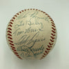 Ted Williams 1958 Boston Red Sox Team Signed Official American League Baseball