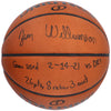 Zion Williamson Game Used Signed Heavily Inscribed Basketball Fanatics COA