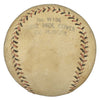 Extraordinary Hazen Kiki Cuyler Single Signed Autographed Baseball PSA DNA COA