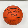 1997 Tim Duncan Rookie & John Wooden Award Winners Multi Signed Basketball PSA