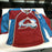 2013-14 Colorado Avalanche Team Signed Game Model Jersey Patrick Roy JSA COA