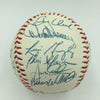 1992 Houston Astros Team Signed Baseball With Craig Biggio & Kenny Lofton