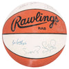 Wilt Chamberlain Bill Russell Kareem Abdul-Jabbar Dr. J Signed Basketball BAS