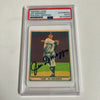 1941 Play Ball Joe Dimaggio Signed Porcelain Baseball Card PSA DNA Auto