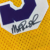 Magic Johnson Signed Pro Cut 1992-93 Los Angeles Lakers Jersey With JSA COA