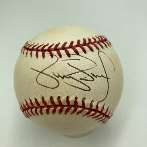 Darryl Strawberry Signed Official American League Baseball