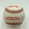 Dwayne "The Rock" Johnson Single Signed World Series Baseball JSA Graded MINT 9