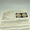 1951 Yankees World Series Champs Team Signed Baseball Mickey Mantle DImaggio JSA
