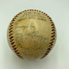 Frank McCormick 1943 Cincinnati Reds Team Signed Baseball Beckett COA