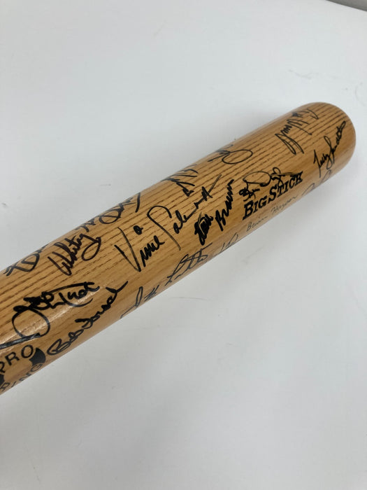 1985 St Louis Cardinals NL Champs Team Signed World Series Baseball Bat Beckett