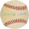 Stunning Connie Mack Single Signed National League Baseball With JSA COA