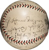 Stunning Honus Wagner 1933 Pittsburgh Pirates Team Signed Baseball Beckett COA