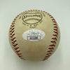 JOHNNY LATTNER Signed Vintage NL Baseball Heisman Trophy Winner JSA COA
