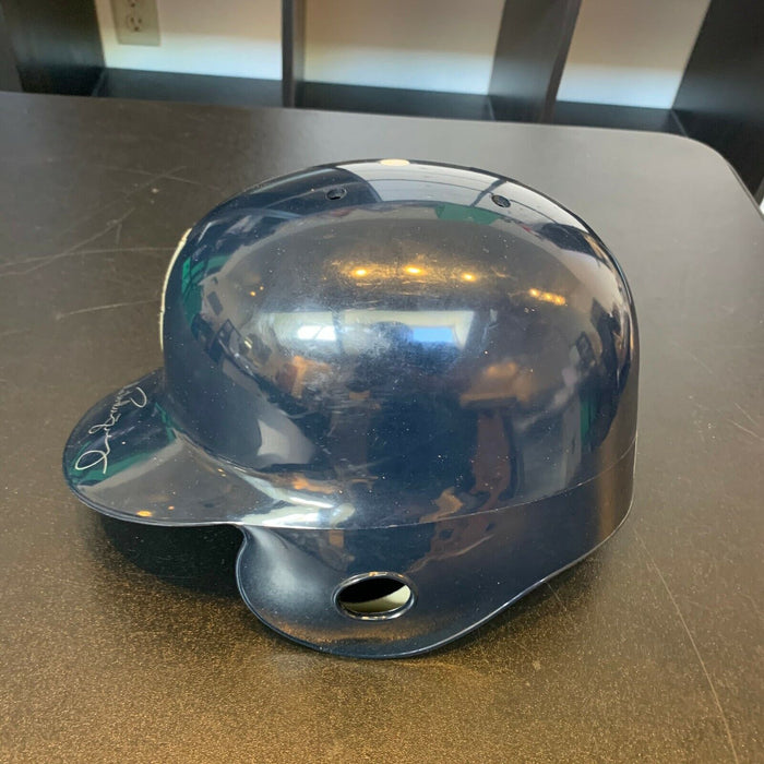 Alex Rodriguez Rookie Era Signed Seattle Mariners Game Model Helmet JSA COA