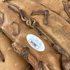 Warren Spahn Signed 1950's Game Model Baseball Glove JSA COA
