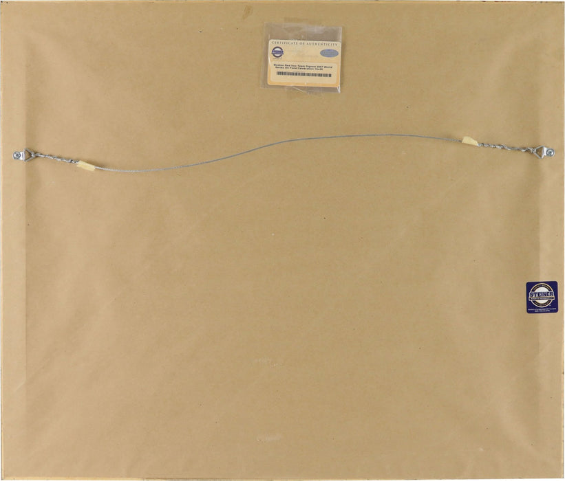 2007 Boston Red Sox Team World Series Champs Signed 16x20 Photo Steiner COA