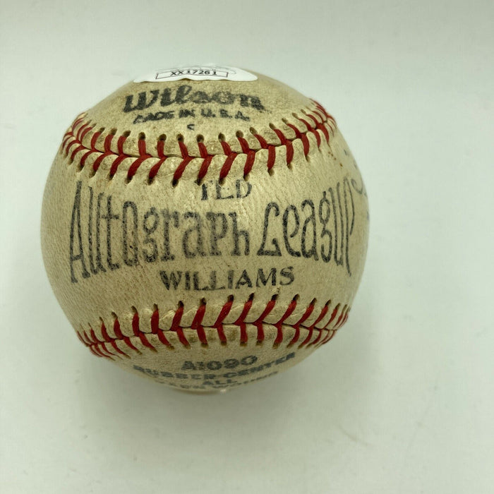1950's Ted Williams Playing Days Signed Ted Williams Model Baseball With JSA COA