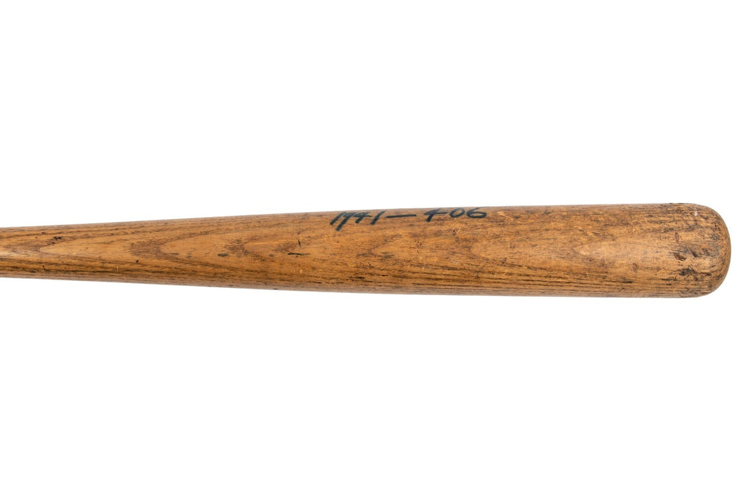 The Finest 1955 Ted Williams Game Used Signed Louisville Slugger Bat PSA DNA 10