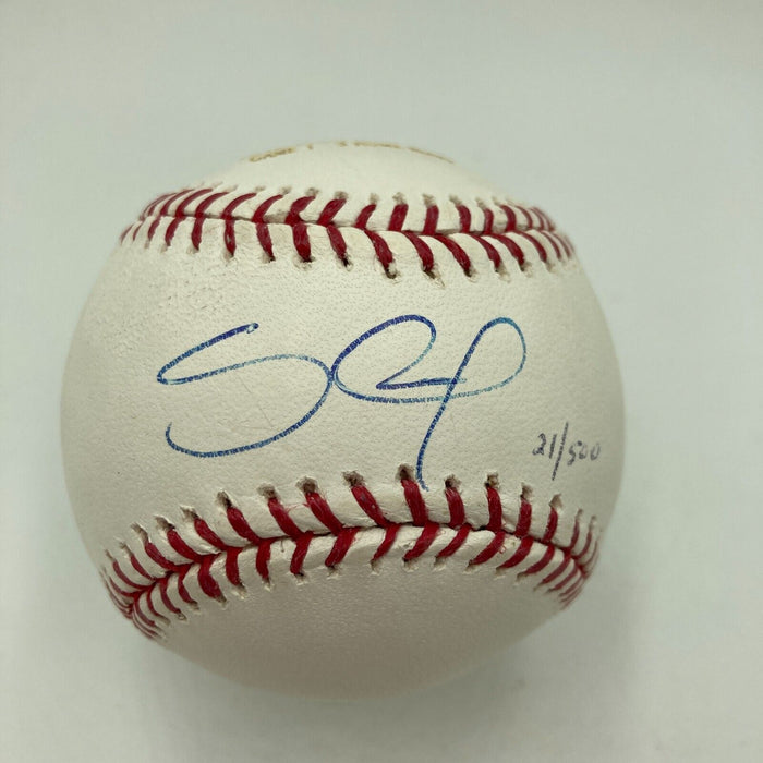 Pablo Sandoval Signed Major League Baseball 2012 W.S. Champs MLB Authenticated