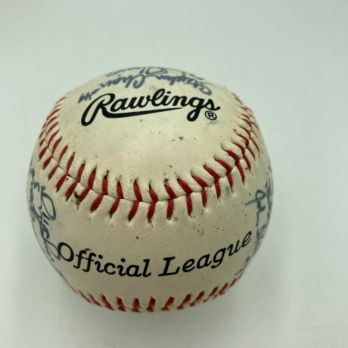 1997 Stanford Cardinal NCAA Champs Team Signed Autographed Baseball