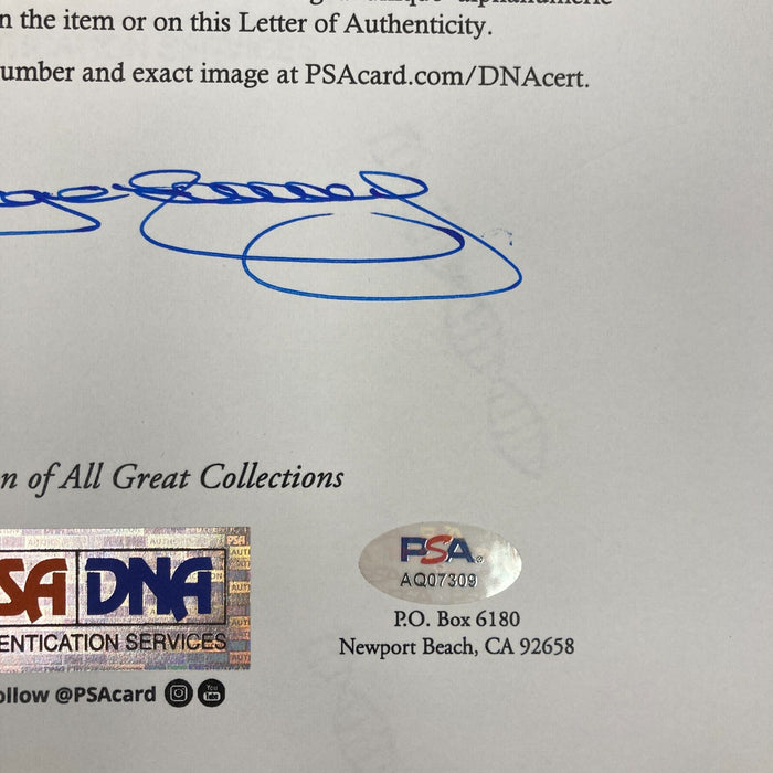 Babe Ruth 1920 Single Signed Official Game Baseball PSA DNA COA