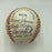 1961 New York Yankees World Series Champs Team Signed Baseball Mickey Mantle JSA