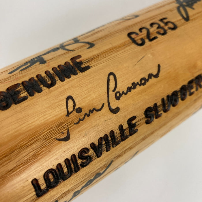 Mike Schmidt 1985 Philadelphia Phillies Team Signed Baseball Bat JSA COA