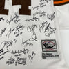 NFL Hall Of Fame Multi Signed Mitchell & Ness Jersey With 50+ Signatures JSA COA