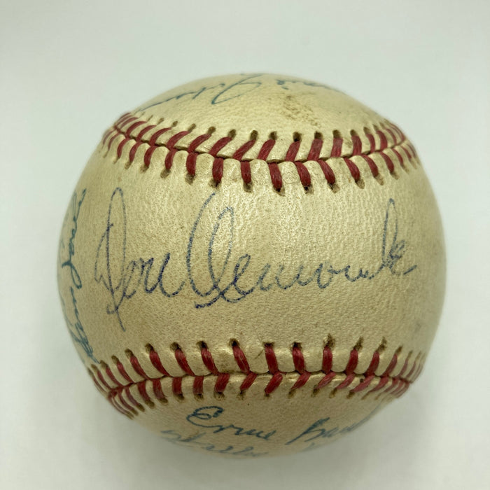 Alex Pompez Willie Mays 1955 Negro League All Star Game Signed Baseball PSA DNA