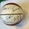 Scottie Pippen Dennis Rodman HOF Induction Class Of 2011 Signed Basketball JSA