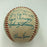 1959 Chicago White Sox AL Champs Team Signed Baseball Nellie Fox JSA COA