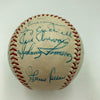 1959 Chicago White Sox AL Champs Team Signed Baseball Nellie Fox JSA COA